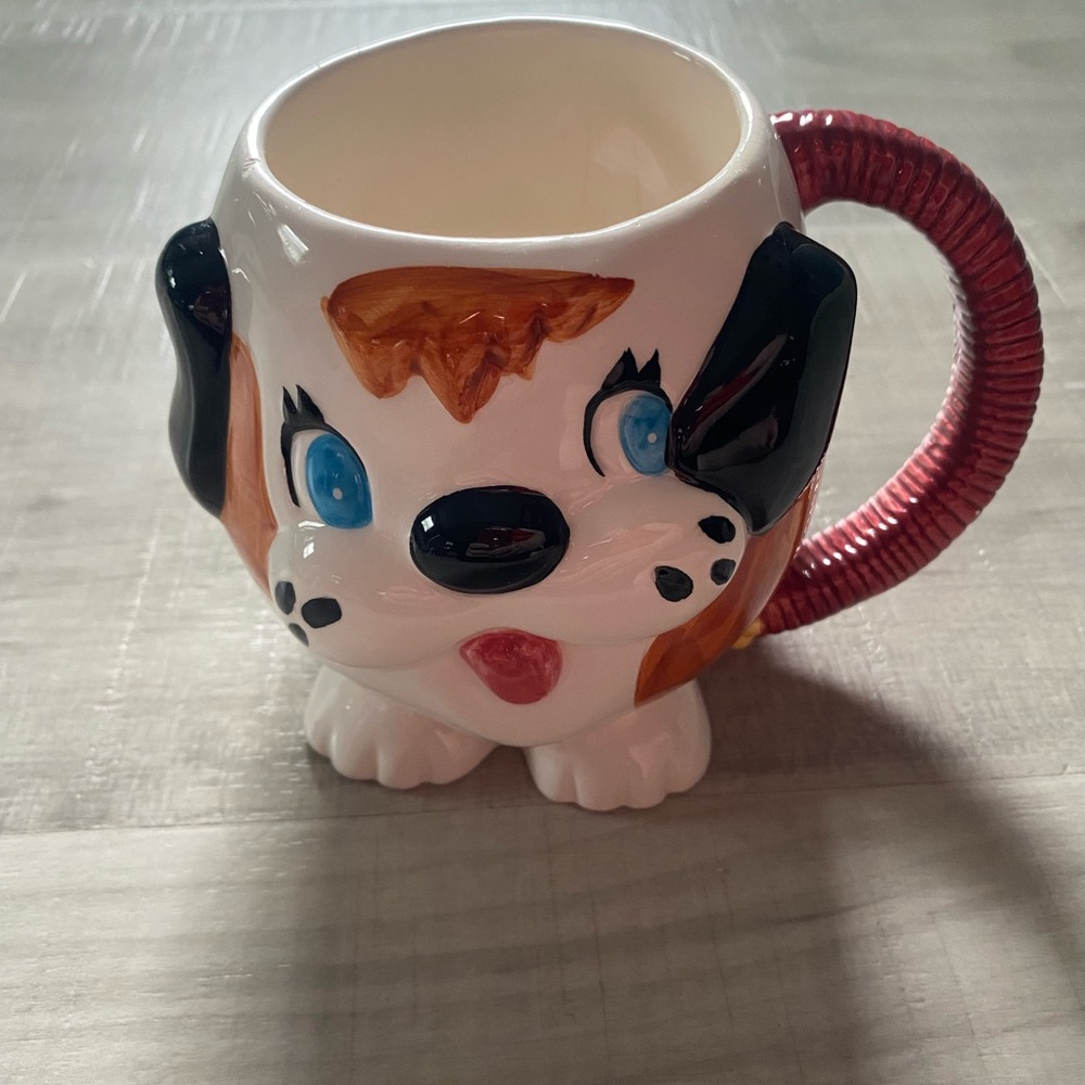nestile carnation coffee mug 4” length dog figure - Picture 4 of 7